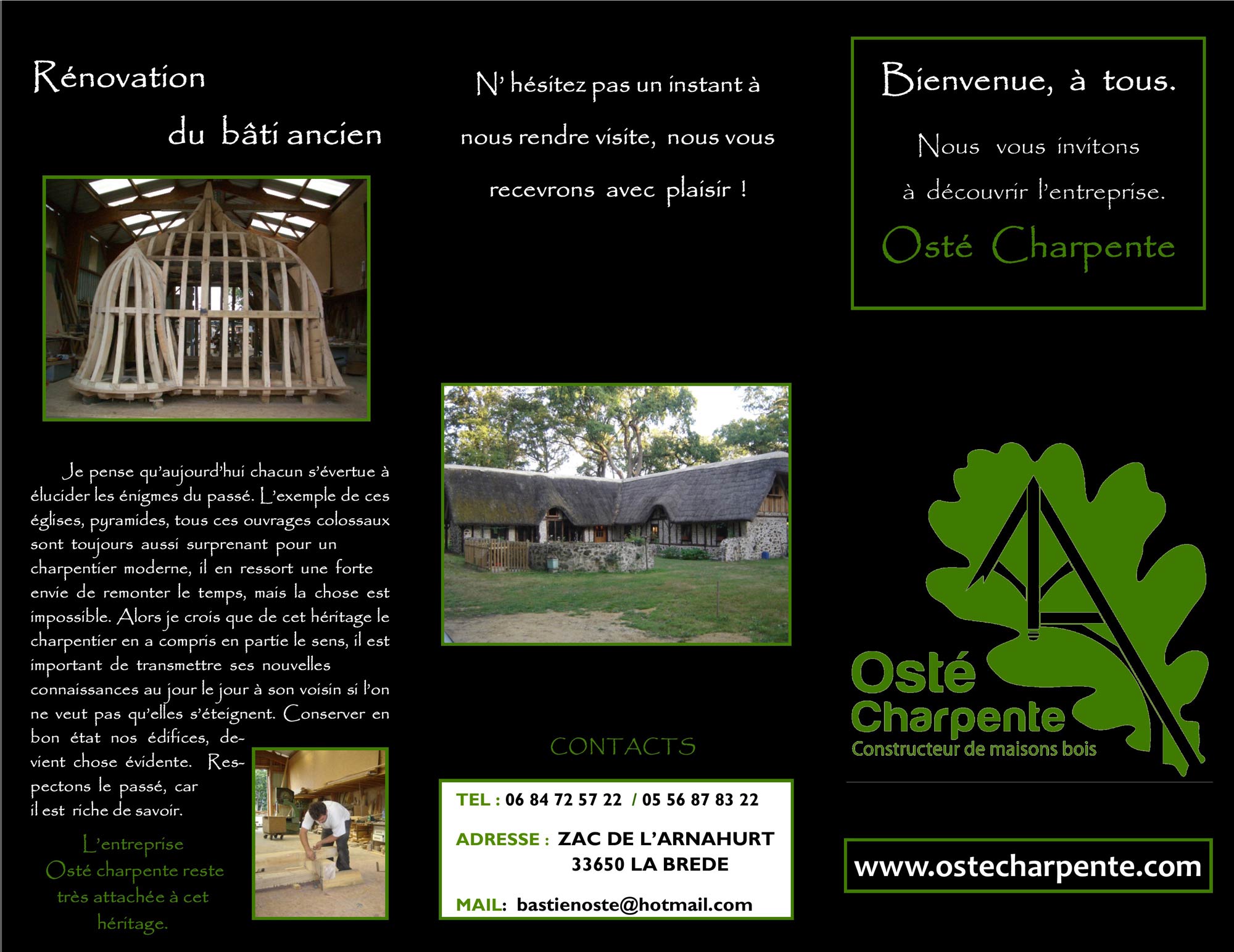 Brochure verso